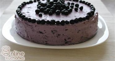 ukázka receptu Borůvkový dort (z mobilní aplikace pro iPhone)