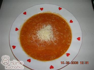 ukázka receptu Rajská polévka