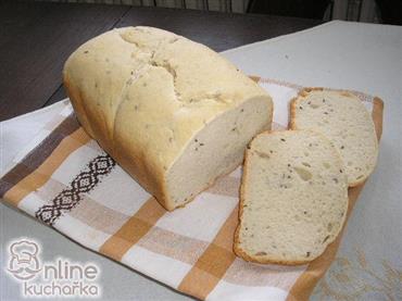 ukázka receptu Bílý kmínový chléb