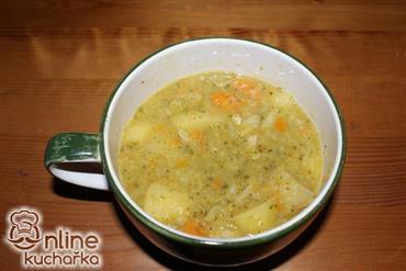 ukázka receptu Brokolicová polévka